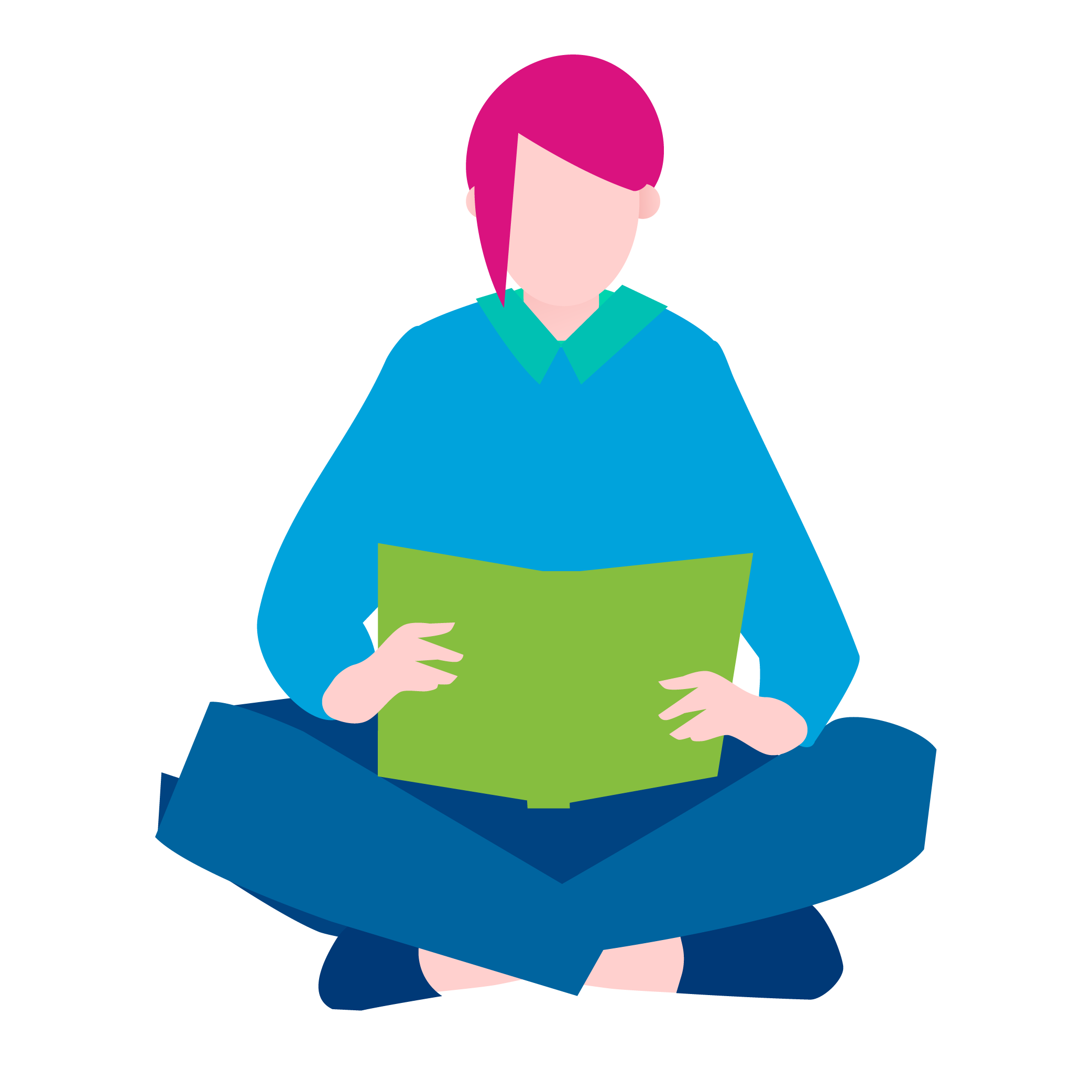 Person Reading Book